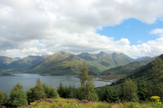The 5 Sisters of Kintail are all Munros - mountains of over 3,000 feet in height.